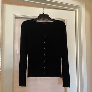 Cyrus Black Cardigan Sweater